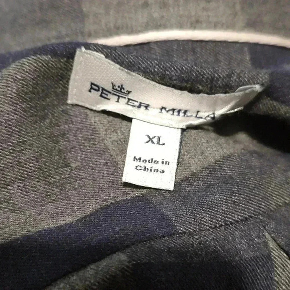 Peter Millar Shirts Peter Millar Men’s Kenton Regular Fit Buffalo Check Flannel - Picture 5 of 6